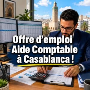 Recrutement Aide Comptable à Casablanca Ain Chock – CI