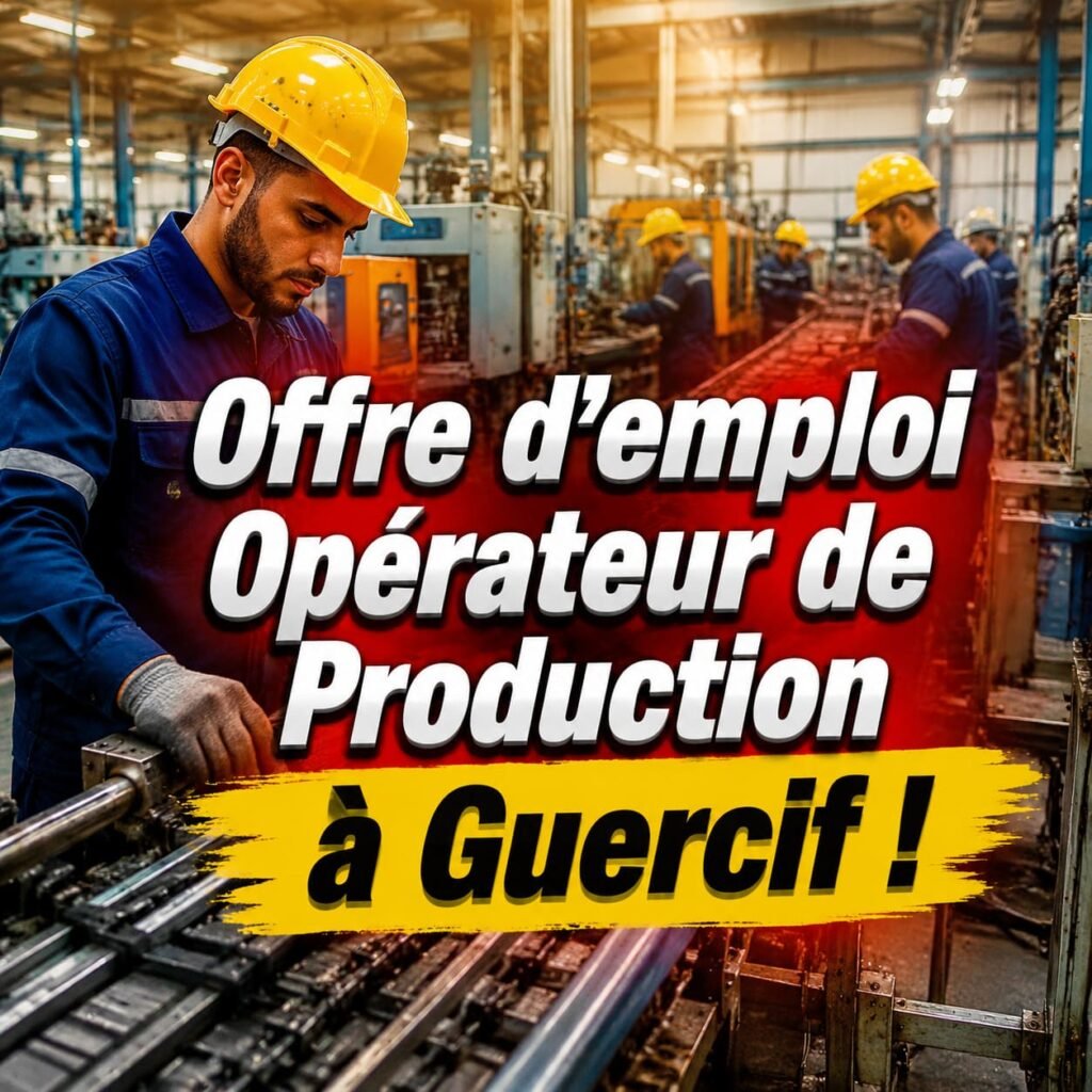 Recrutement Opérateur de Production à Guercif – CI