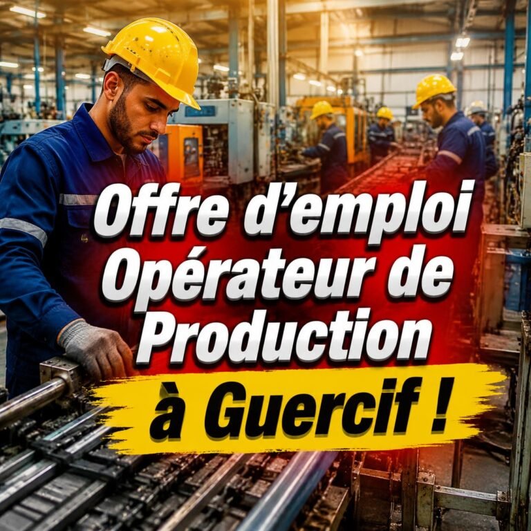Recrutement Opérateur de Production à Guercif – CI