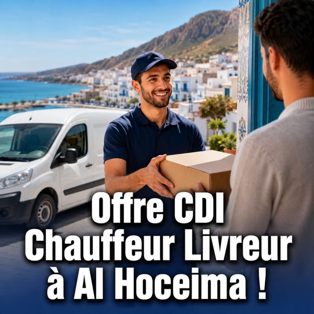 Recrutement Chauffeur Livreur à Al Hoceima – CDI