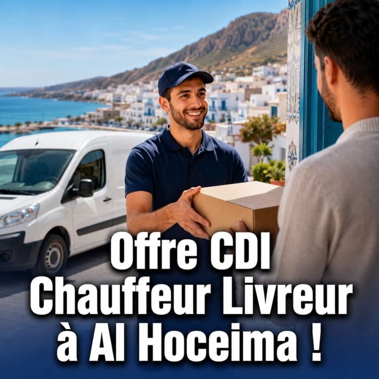 Recrutement Chauffeur Livreur à Al Hoceima – CDI