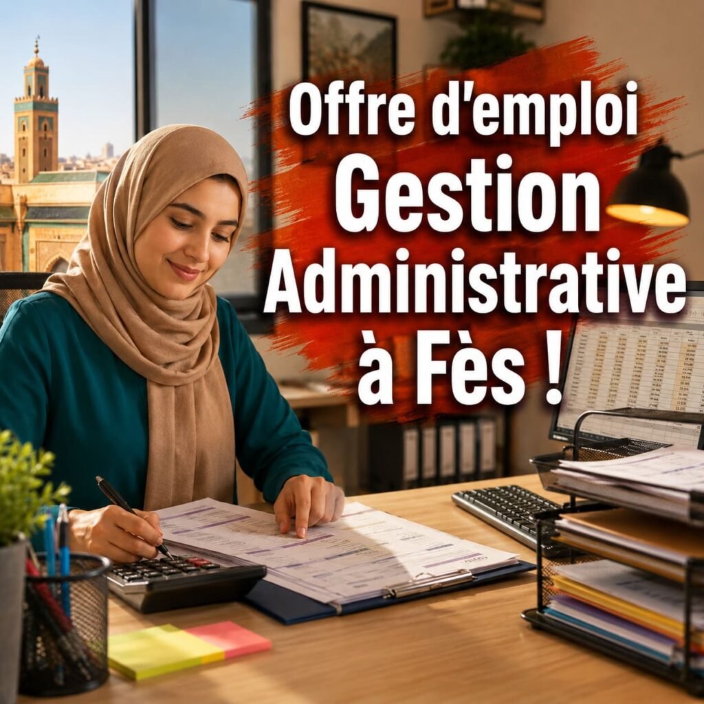 Recrutement Employée de Gestion Administrative à Fès – CI